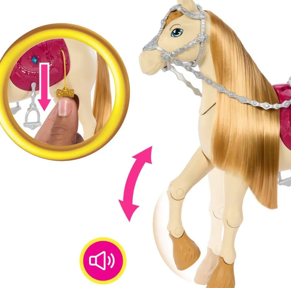 Cheval à fonctions - Barbie