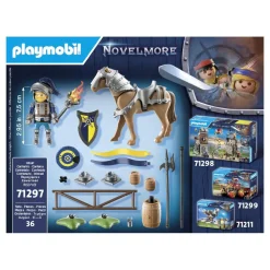 Chevalier et accessoires Playmobil Novelmore 71297