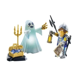 Chevalier et fantôme effets lumineux multicolores Starter Pack PLAYMOBIL Novelmore 71797