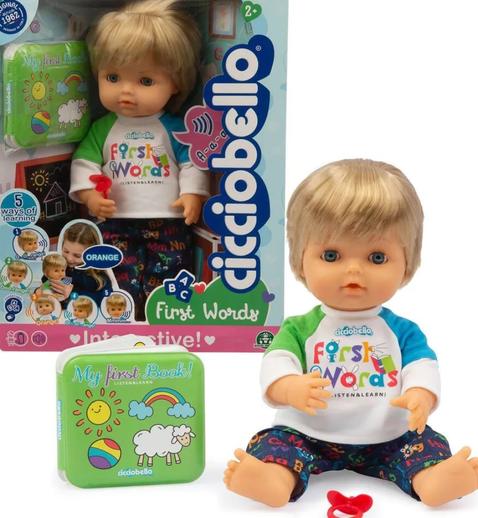 Cicciobello Premiers mots