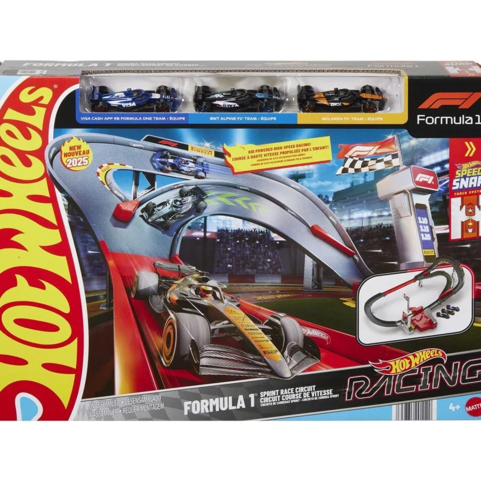Circuit de course Formula 1 Hot Wheels