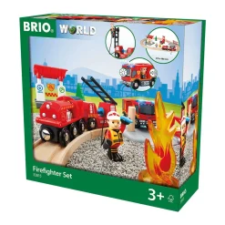 Circuit de train action pompier