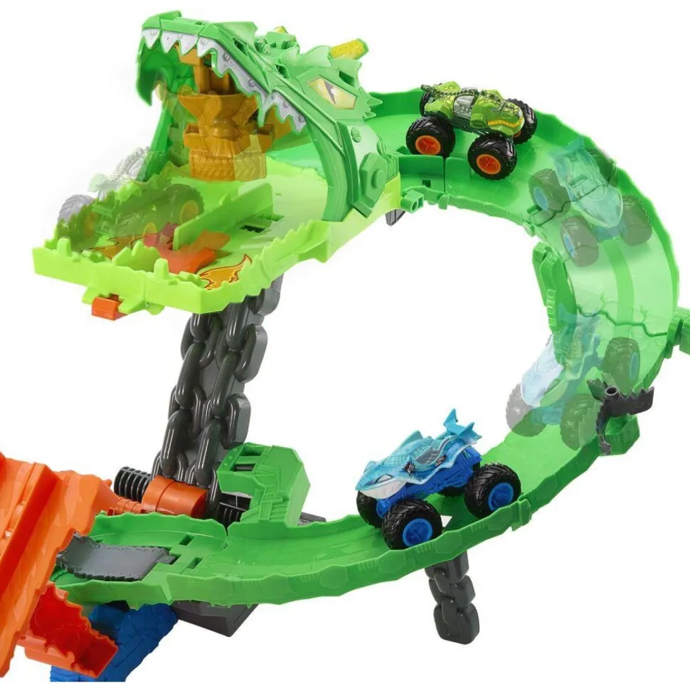 Circuit démolition du dragon - Hot Wheels Monster Truck
