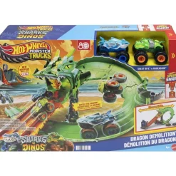 Circuit démolition du dragon - Hot Wheels Monster Truck