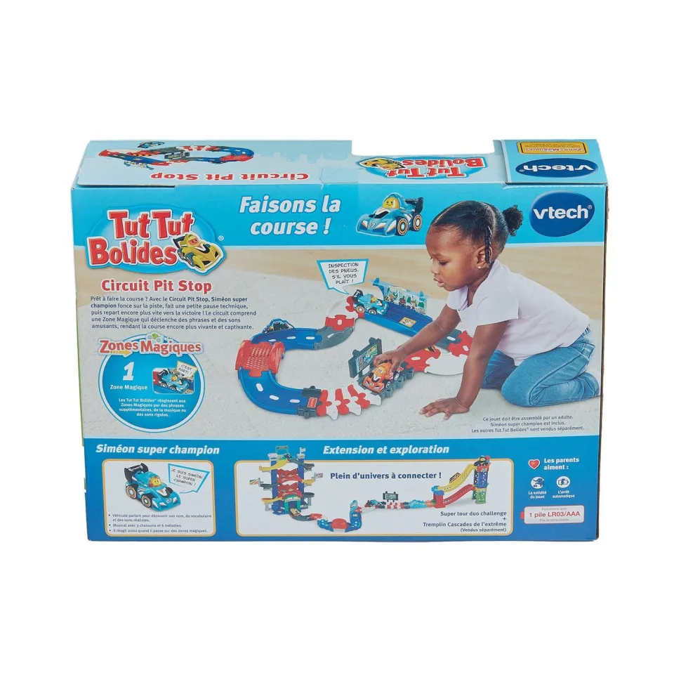 Circuit Pit Stop et super champion - Tut Tut Bolides