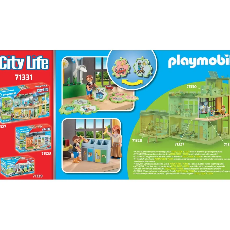 Classe éducative sur l'écologie - Playmobil City Life 71331
