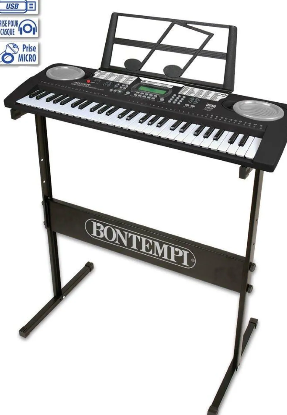 Clavier Numérique Bontempi 54 Touches avec pieds