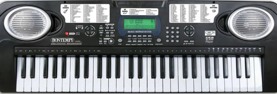 Clavier Numérique Bontempi 54 Touches avec pieds