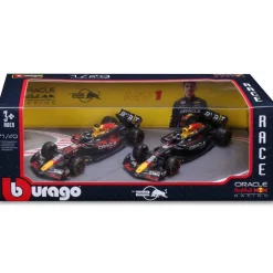 Coffret 1/43 2 voitures de courses F1 Oracle Red Bull Racing 2024
