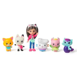 Coffret 6 figurines Chat venture Gabby et la maison magique