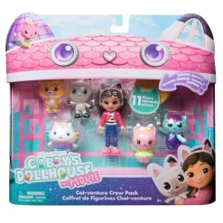 Coffret 6 figurines Chat venture Gabby et la maison magique