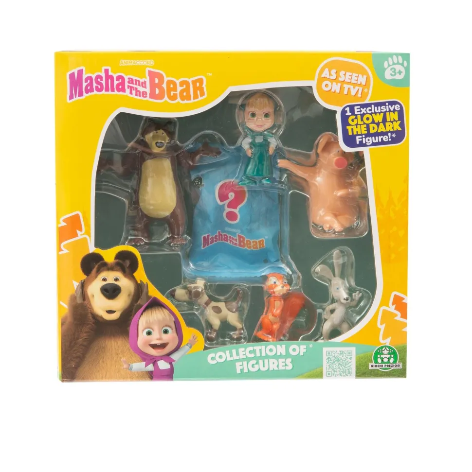 Coffret 7 figurines Masha et Michka