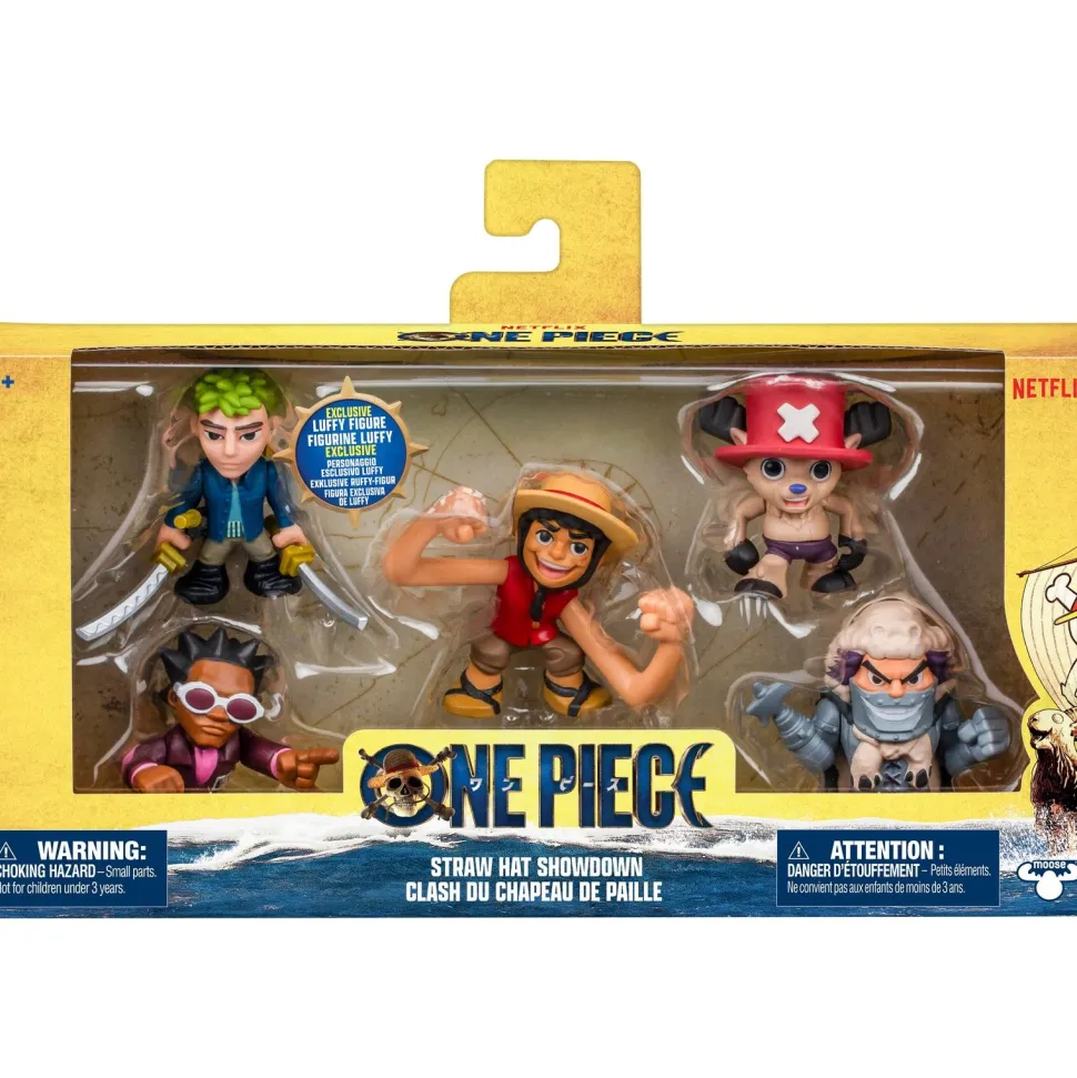 Coffret 5 minifigurines One Piece - Clash du chapeau de paille