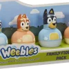 Coffret 4 Personnages culbuto Bluey