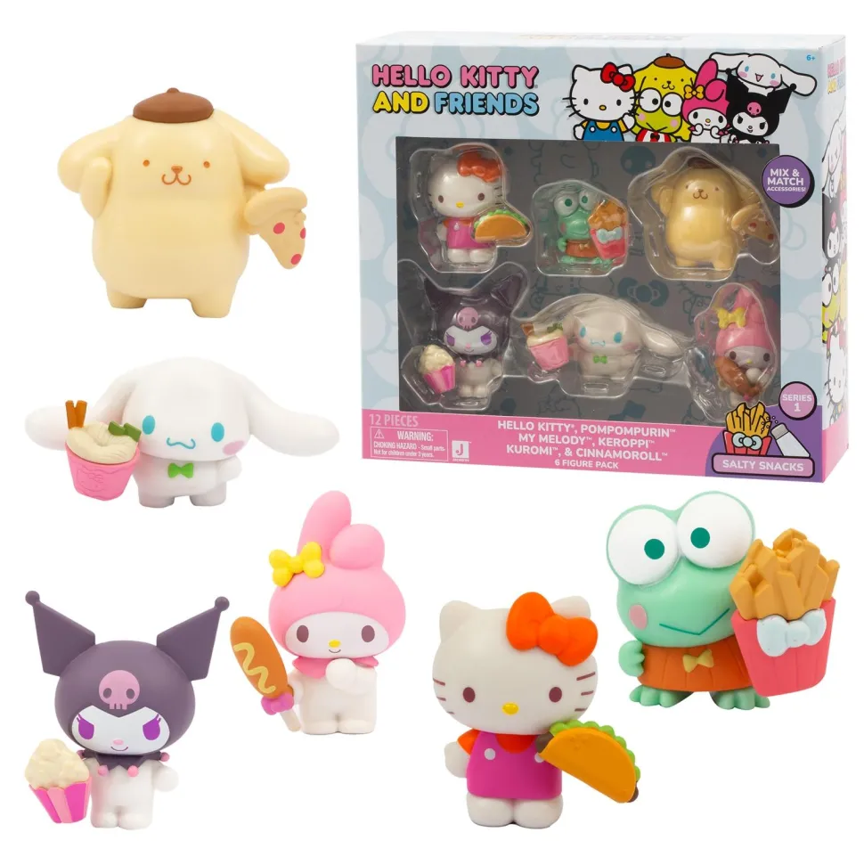Coffret 6 personnages Hello Kitty