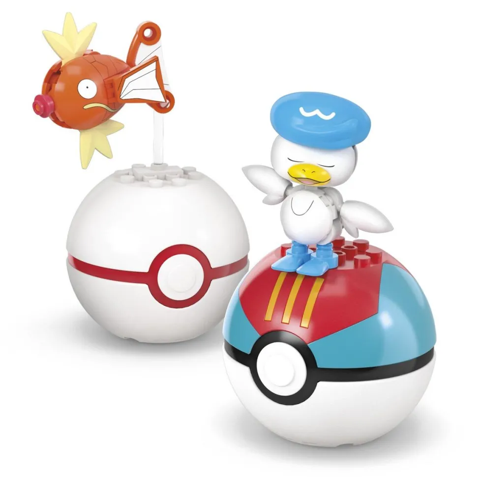 Coffret 4 Pokémon Eau construire - MEGA