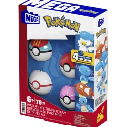 Coffret 4 Pokémon Eau construire - MEGA