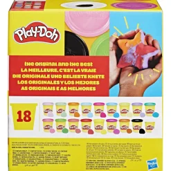Coffret 18 pots Imagination - pâte à modeler Play-Doh