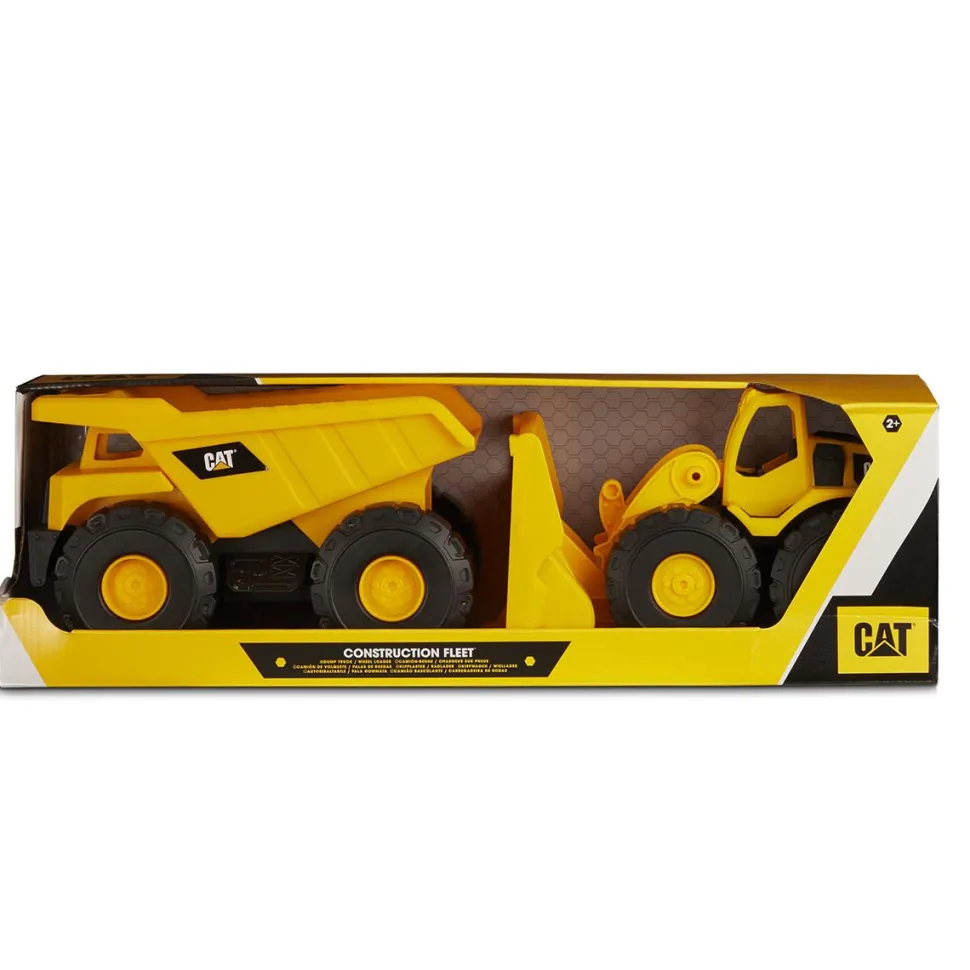 Coffret 2 Véhicules de construction CAT
