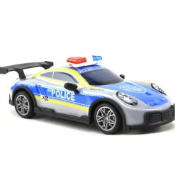 Coffret 2 véhicules radiocommandés course poursuite Police VS Voleur