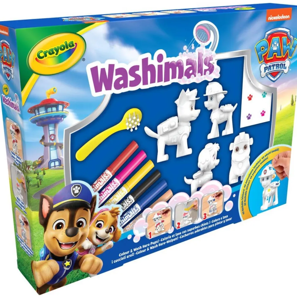 Coffret 4 Washimals Pat Patrouille