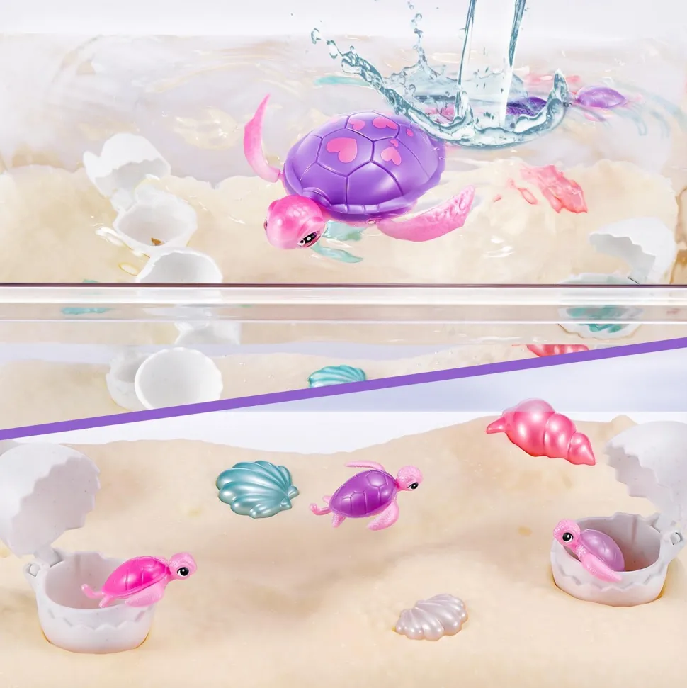 Coffret aquarium Pets Alive Maman tortue et bébé surprise