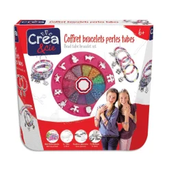 Coffret bracelet perles et tubes