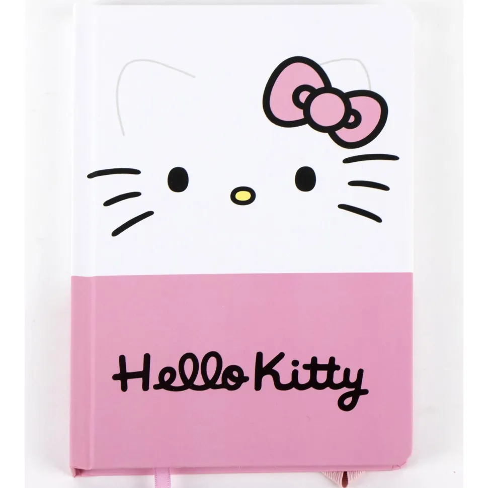 Coffret Carnet, autocollants et Stylo Hello Kitty