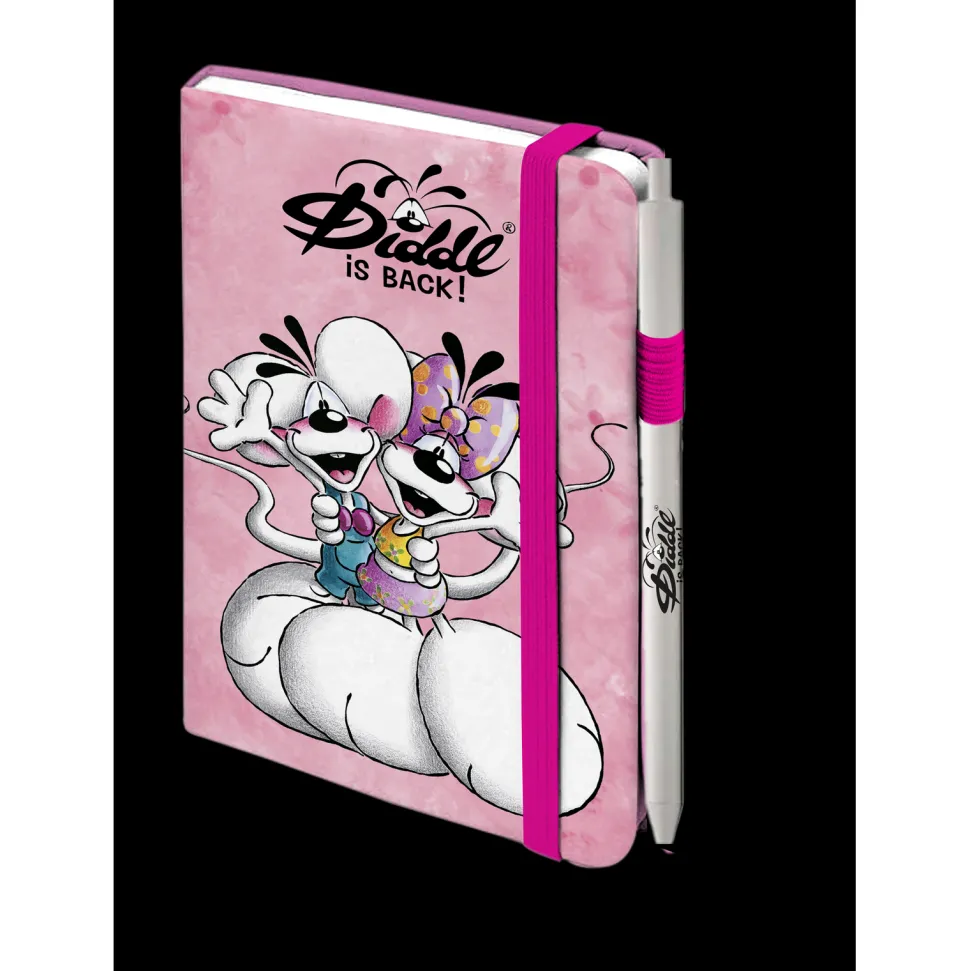 Coffret carnet forme A6 et stylo Diddl - Diddl is Back