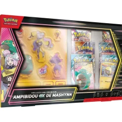 Coffret Carte Pokémon Premium Ampibidou EX, Têtampoule EX