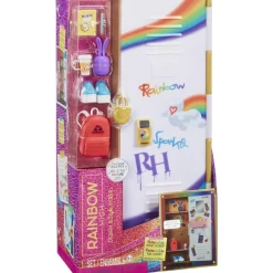 Coffret casiers d'école Rainbow High