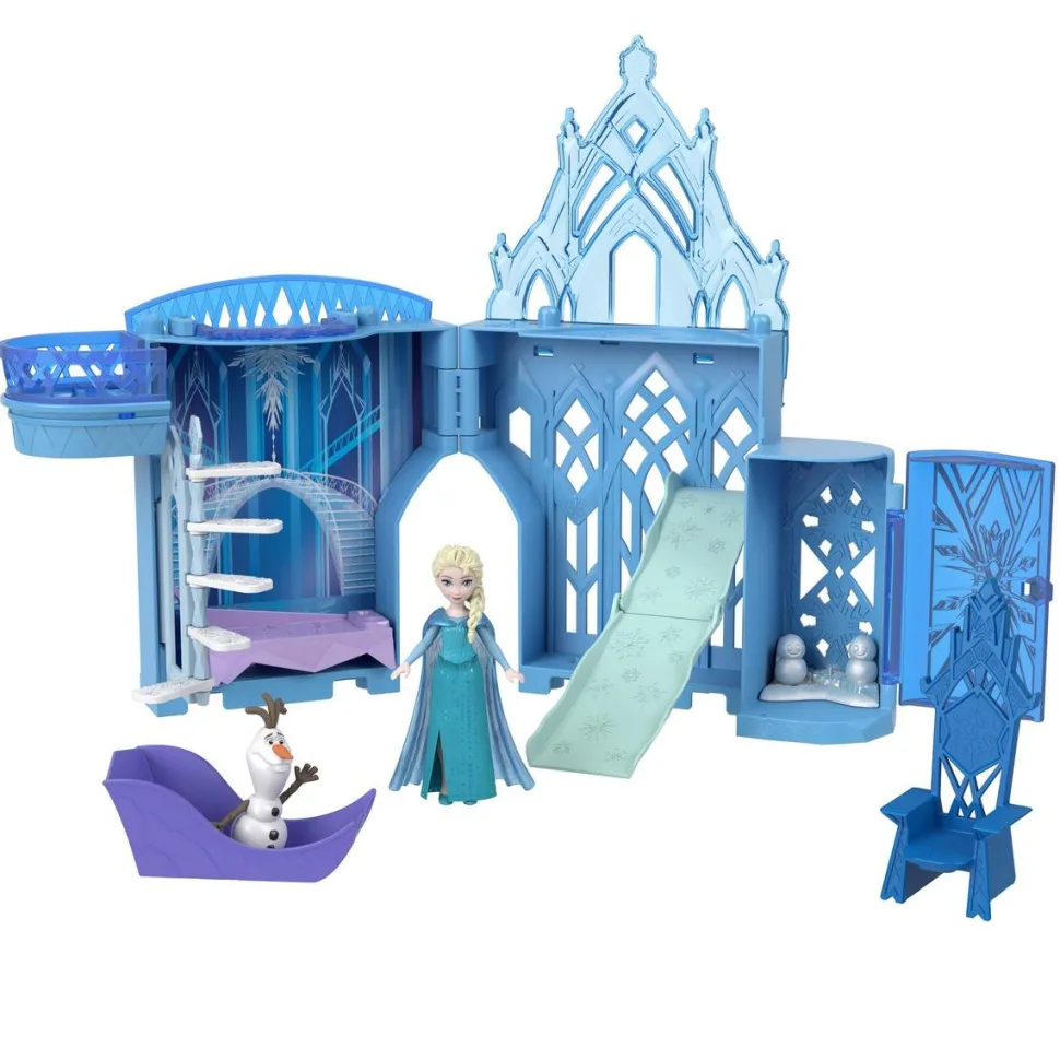Coffret château et mini-poupée Elsa La Reine des Neiges
