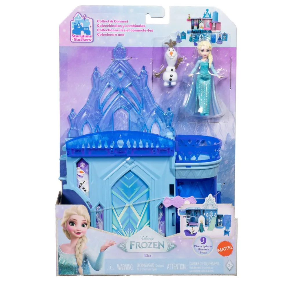 Coffret château et mini-poupée Elsa La Reine des Neiges