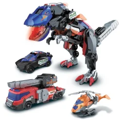 Coffret Combo Switch & go dino - Le mega T-Rex SOS