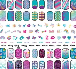 Coffret Crazy chic ongles phosphoresents Shiny nails