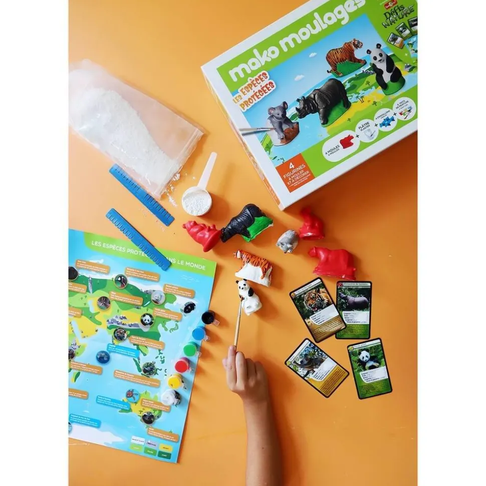 Coffret Creatif - Mes Especes Protegees Defis Nature