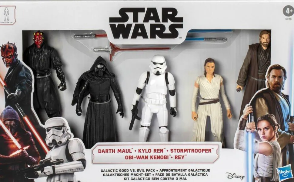 Coffret de 5 Figurines Star Wars 15 cm