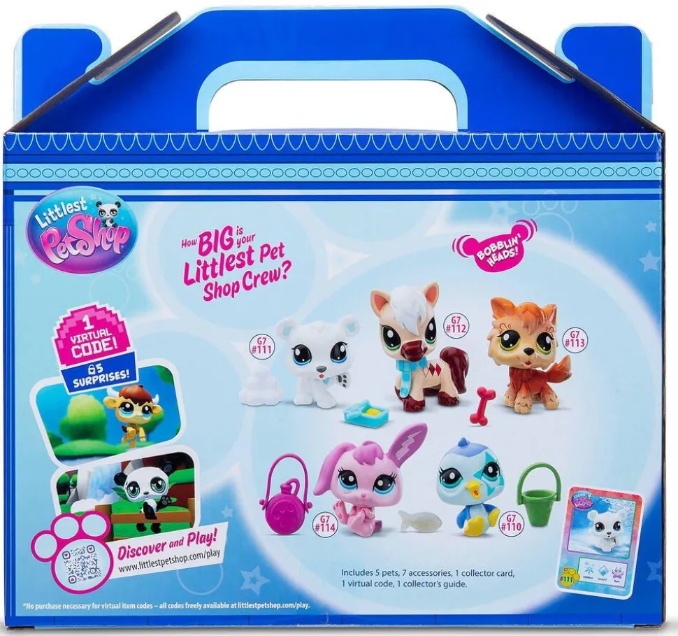 Coffret de 5 Petshop - thème montagne