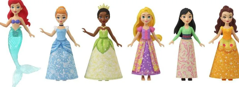 Coffret de 6 poupées Disney Princesses