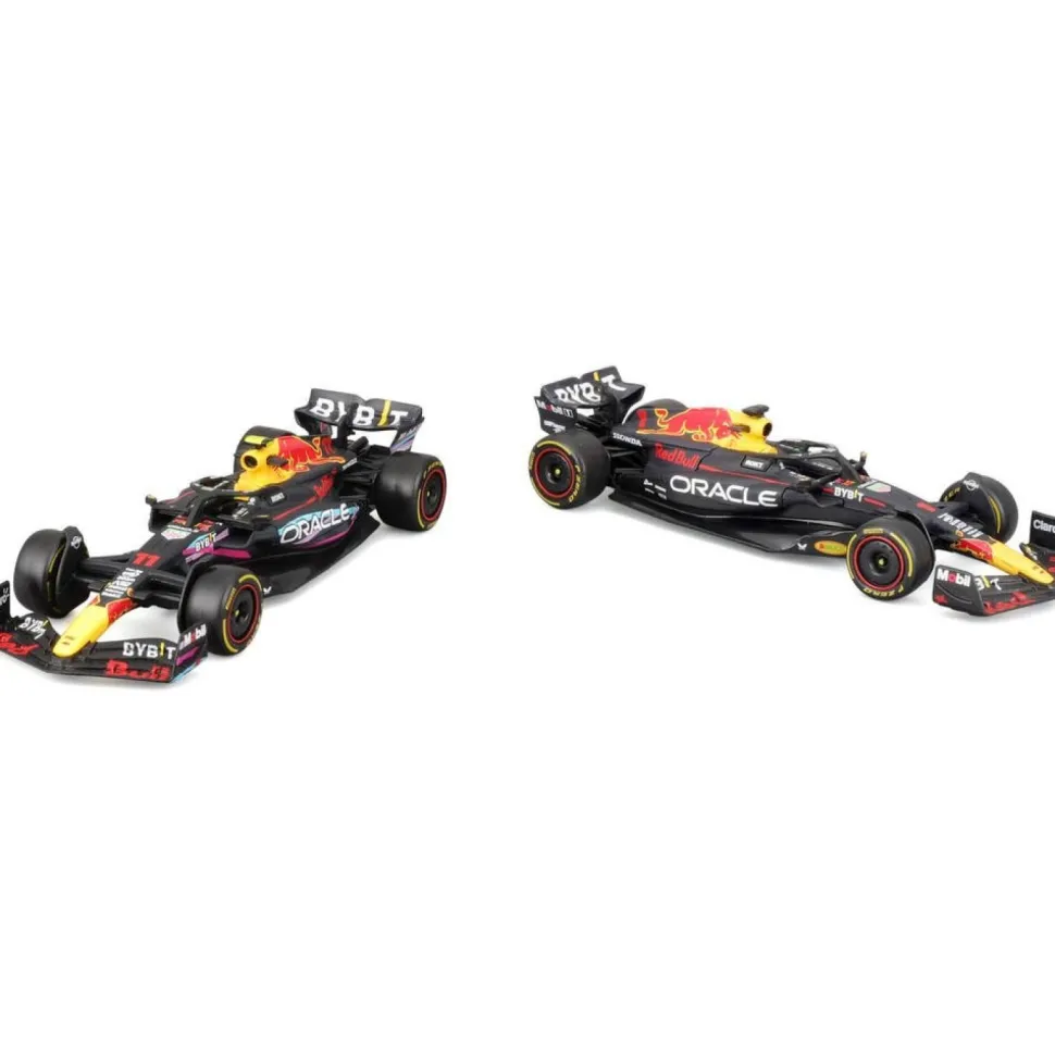Coffret de 2 voitures de course Red Bull Racing 1:43