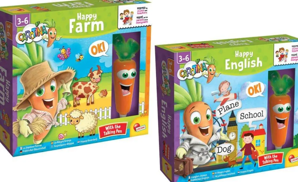Coffret De Jeux Happy Farm Et English