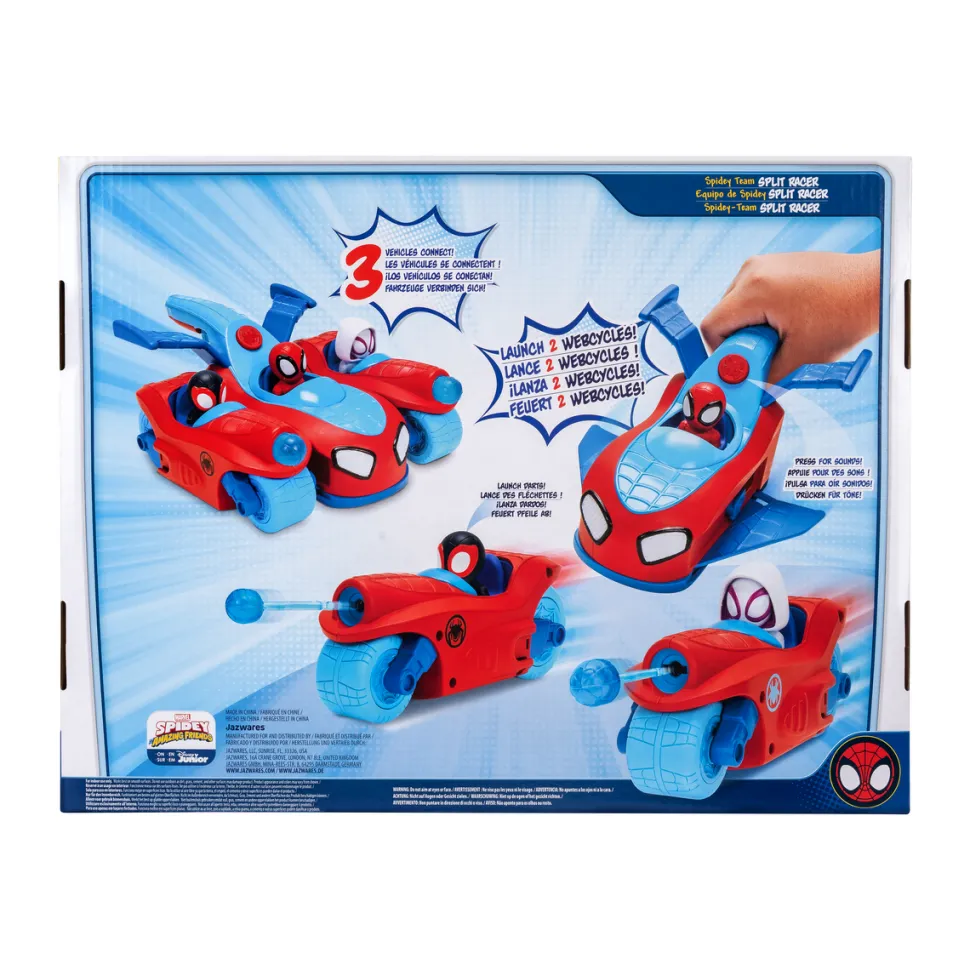 Coffret deluxe 3 véhicules en 1 Spidey