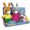 Coffret famille Trotro 4 peluches