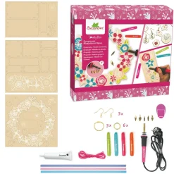Coffret Lovely Box XL pyrogravure, maquettes et bijoux