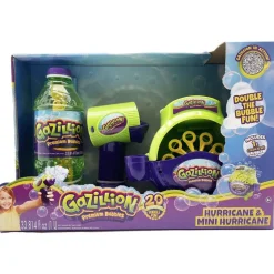 Coffret machine à bulles, pistolet et recharges 1L Gazillion