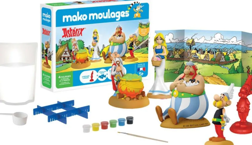 Coffret Mako Moulages Héros Asterix
