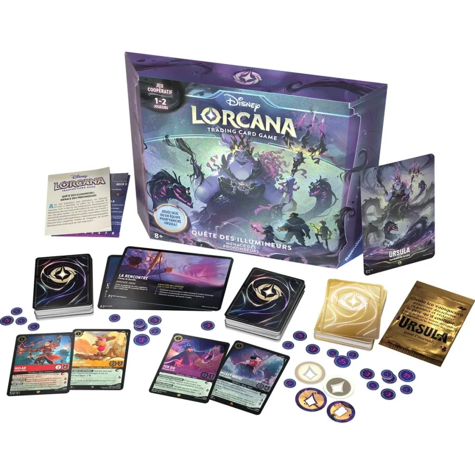Coffret menace des profondeurs - Disney Lorcana Saison 4 : le Retour d'Ursula