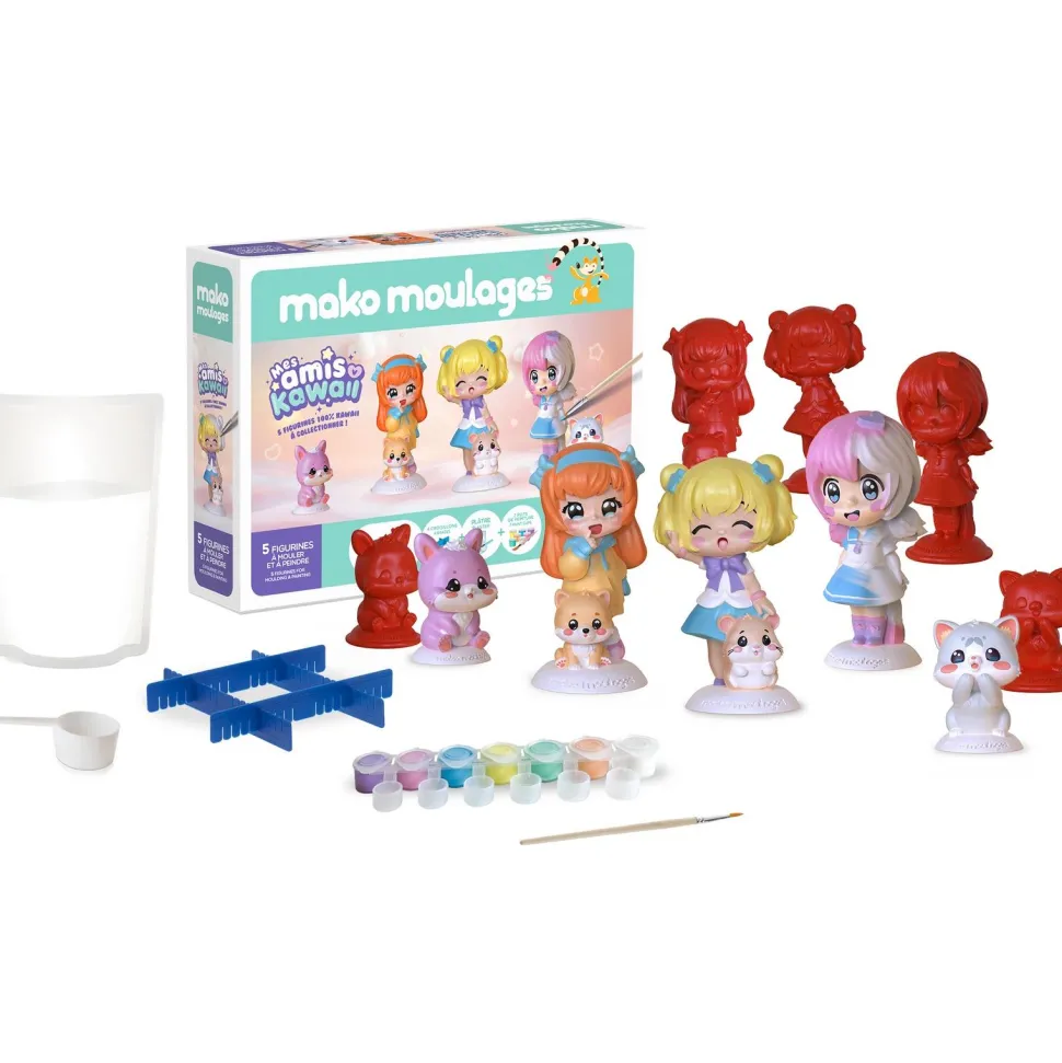 Coffret mes amis Kawai - Mako moulage