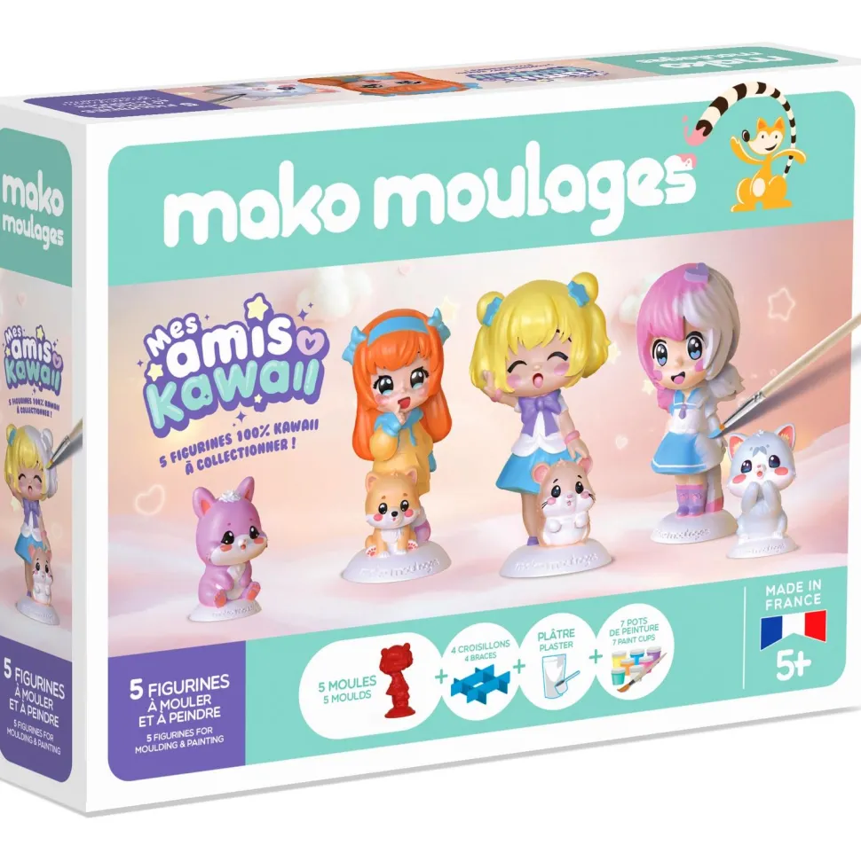 Coffret mes amis Kawai - Mako moulage