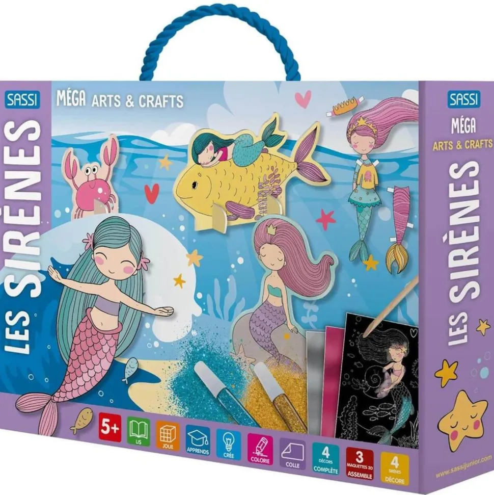 Coffret Méga Arts et crafts - Les Sirènes